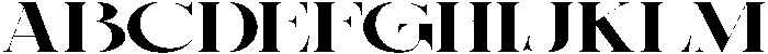 Sherlock Bold Ultra Expanded otf (700) Font UPPERCASE