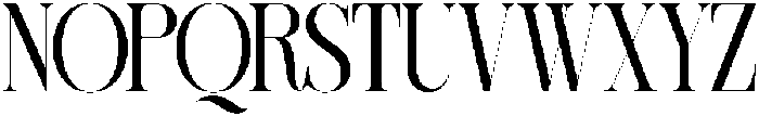 Sherlock Condensed otf (400) Font UPPERCASE