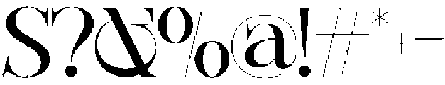 Sherlock Expanded otf (400) Font OTHER CHARS