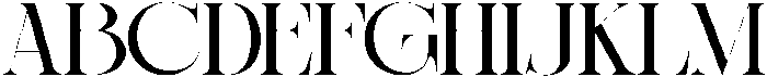 Sherlock Expanded otf (400) Font UPPERCASE