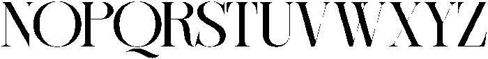 Sherlock Expanded otf (400) Font UPPERCASE