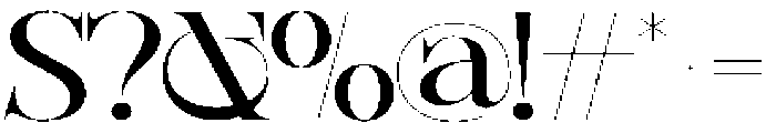 Sherlock Extra Expanded otf (400) Font OTHER CHARS