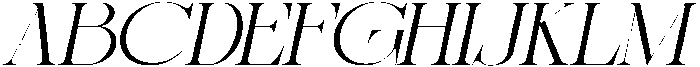 Sherlock Extra Light Extra Expanded Slanted otf (200) Font