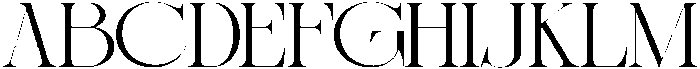 Sherlock Extra Light Extra Expanded otf (200) Font UPPERCASE