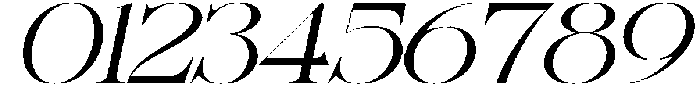 Sherlock Extra Light Ultra Expanded Slanted otf (200) Font OTHER CHARS