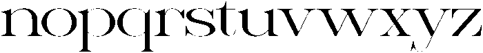 Sherlock Extra Light Ultra Expanded otf (200) Font LOWERCASE