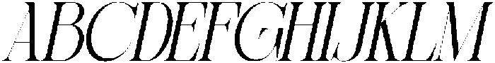 Sherlock Light Condensed Slanted otf (300) Font