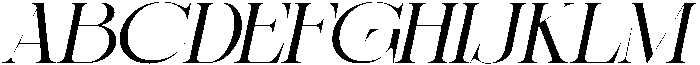 Sherlock Light Extra Expanded Slanted otf (300) Font