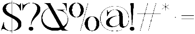 Sherlock Light Extra Expanded otf (300) Font OTHER CHARS
