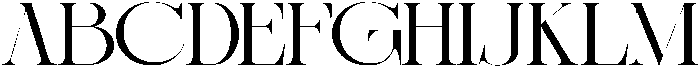 Sherlock Light Extra Expanded otf (300) Font UPPERCASE