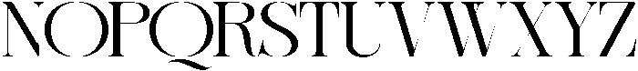 Sherlock Light Extra Expanded otf (300) Font UPPERCASE