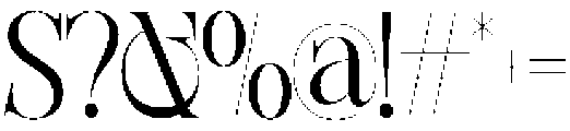 Sherlock Light Semi Condensed otf (300) Font OTHER CHARS