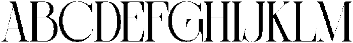 Sherlock Light Semi Condensed otf (300) Font UPPERCASE