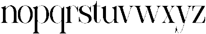 Sherlock Light Semi Condensed otf (300) Font LOWERCASE