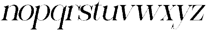 Sherlock Light Semi Expanded Slanted otf (300) Font LOWERCASE