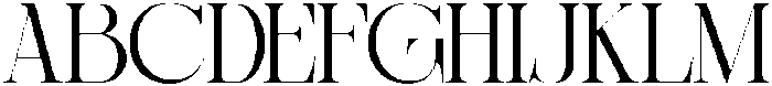 Sherlock Light Semi Expanded otf (300) Font UPPERCASE