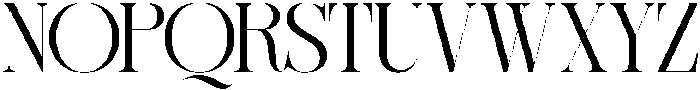 Sherlock Light Semi Expanded otf (300) Font UPPERCASE