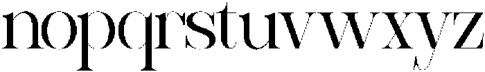 Sherlock Light Semi Expanded otf (300) Font LOWERCASE