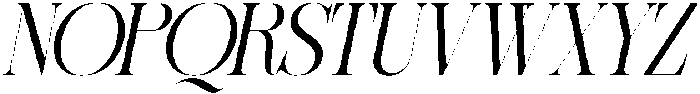 Sherlock Light Slanted otf (300) Font UPPERCASE