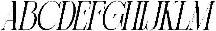 Sherlock Light Ultra Condensed Slanted otf (300) Font