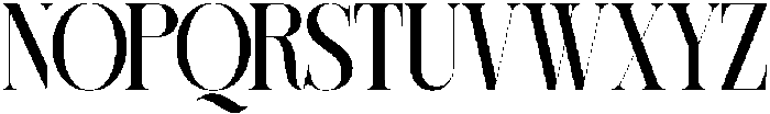 Sherlock Medium Condensed otf (500) Font UPPERCASE