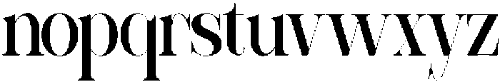 Sherlock Medium Condensed otf (500) Font LOWERCASE