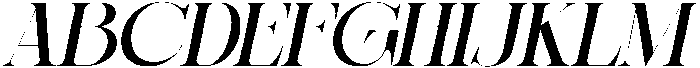 Sherlock Medium Expanded Slanted otf (500) Font