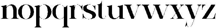 Sherlock Medium Expanded otf (500) Font LOWERCASE