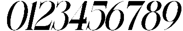 Sherlock Medium Semi Condensed Slanted otf (500) Font OTHER CHARS