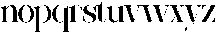 Sherlock Medium Semi Condensed otf (500) Font LOWERCASE
