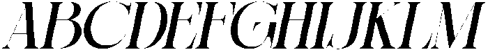 Sherlock Medium Semi Expanded Slanted otf (500) Font