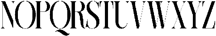 Sherlock Medium Ultra Condensed otf (500) Font UPPERCASE