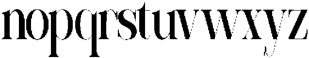 Sherlock Medium Ultra Condensed otf (500) Font LOWERCASE