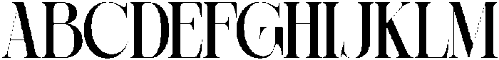 Sherlock Semi Bold Condensed otf (600) Font UPPERCASE