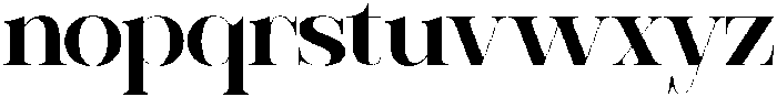 Sherlock Semi Bold Expanded otf (600) Font LOWERCASE
