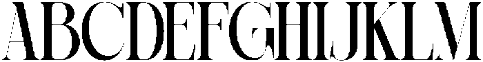 Sherlock Semi Bold Extra Condensed otf (600) Font UPPERCASE