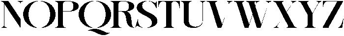 Sherlock Semi Bold Extra Expanded otf (600) Font UPPERCASE