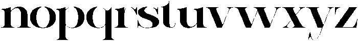 Sherlock Semi Bold Extra Expanded otf (600) Font LOWERCASE