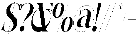 Sherlock Semi Bold Ultra Condensed Slanted otf (600) Font OTHER CHARS