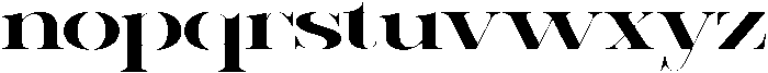 Sherlock Semi Bold Ultra Expanded otf (600) Font LOWERCASE