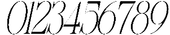 Sherlock Thin Condensed Slanted otf (100) Font OTHER CHARS