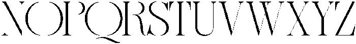 Sherlock Thin Expanded otf (100) Font UPPERCASE