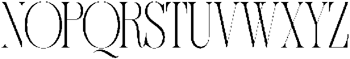 Sherlock Thin Extra Condensed otf (100) Font UPPERCASE