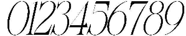 Sherlock Thin Semi Condensed Slanted otf (100) Font OTHER CHARS