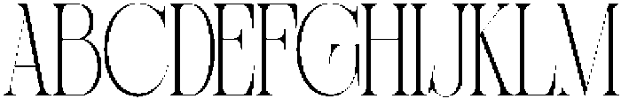 Sherlock Thin Ultra Condensed otf (100) Font UPPERCASE