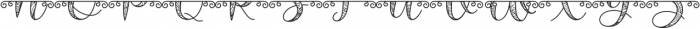 Sheryka Split Monogram reguler ttf (400) Font LOWERCASE