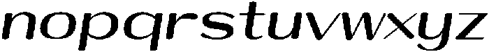 Shiftea BlackItalic otf (900) Font LOWERCASE