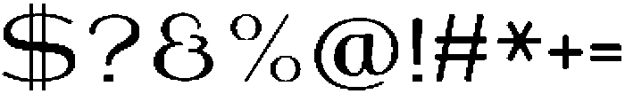 Shiftea-Bold otf (700) Font OTHER CHARS