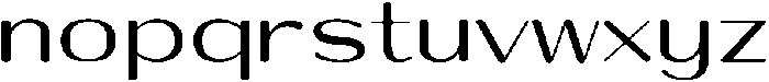 Shiftea-Bold otf (700) Font LOWERCASE