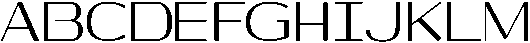 Shiftea BoldCondensed otf (700) Font UPPERCASE